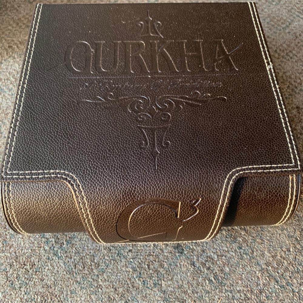 Gurkha G3 cigar box